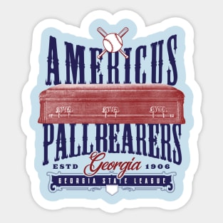 Americus Pallbearers Sticker